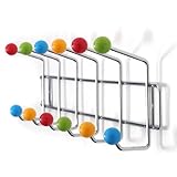 DESIGN DELIGHTS GARDEROBENLEISTE COLOUR BALL BUNT SILBER|...