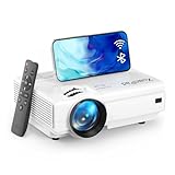 [Manual Focus] 2025 XuanPad Verbessertes WiFi Bluetooth Mini Beamer, Mini...