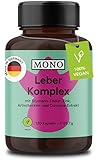 MONO Leber Komplex + Mariendistel Kapseln hochdosiert (180 Kapsel)