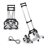Peviasot Sackkarre Treppensteiger Treppensackkarre klappbar, Treppenkarre...