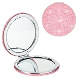 Mabor Taschenspiegel Klappbar, Zusammenklappbar Rund Mini-Make-Up-Spiegel...