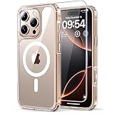 TAURI für iPhone 16 Pro Hülle 6,3' mit Panzer Schutz Glas Folie,...