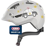 ABUS Kinderhelm Smiley 3.0 - Fahrradhelm mit tiefer Passform,...