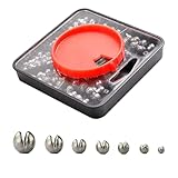 CROUTE 160 Stück Angelblei Set, Bleischrot Angeln, Herausnehmbare...