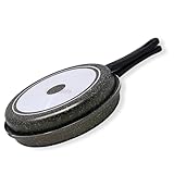 NAMAI - Omelettpfanne 28 cm - Antihaftbeschichtete Omelettpfanne -...
