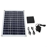Bulevisiter 50W Solar Wasserbrunnenpumpe, 12V Upgraded Gartenteichpumpe mit...