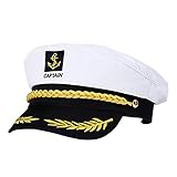BESTOYARD Kapitänsmütze Marine Mütze für Erwachsene Kinder Kostüm...