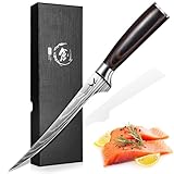 Golden Bird Filetiermesser für Fisch und Fleisch, 18 cm Ausbeinmesser...