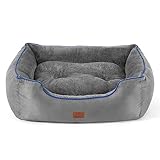 BEDSURE Katzenbett große Katzen waschbar - 51x48x15cm Katzen Bettchen...