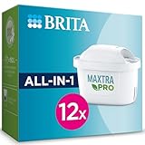 BRITA Filterkartuschen MAXTRA PRO All-in-1 – 12er Pack (Jahresvorrat):...
