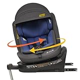 Jovikids 360° Drehbar Kindersitz mit ISOFIX, i-Size 40-150cm(ab Geburt -12...