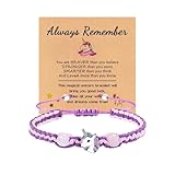 Ruzister Einhorn Kinderarmband verstellbar, Freundschaftsarmbänder für...