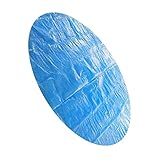 SEWOART 1Stück Solarwärme Isolierabdeckung für Kinderpools Blau...