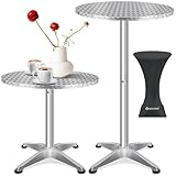 KESSER® Stehtisch Bistrotisch | Pulverbeschichtete Edelstahlplatte |...