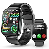 Smartwatch Herren Damen, 1,85' HD Touchscreen Smart Watch mit...
