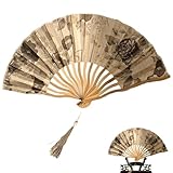 Renchey Faltbare Handfächer Für Damen,Hochzeitsfest Aufführungs Fächer...