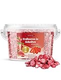 Feinwälder® Knusprige Erdbeerscheiben – Gefriergetrocknet für reinen...