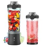 Mixer Maker, Tragbarer Mini-Standmixer für Shakes und Smoothies mit 6...