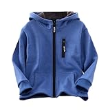 Generisch Kinder Fleecejacke Winter Warme Mäntel Für Jungen Mädchen Mit...