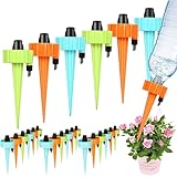 Bewässerungssystem Zimmerpflanzen Garten, 24 PCS Automatische Bewässerung...