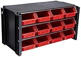 Tayg - Regal mit stapelbarem Sortierer aus Kunststoff, 12 Schubladen, Farbe...