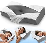 Hypuno Orthopädisches Memory Foam Kopfkissen Nackenstützkissen Gegen...