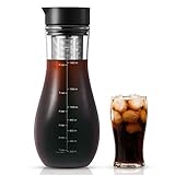 1,5L Kaffeebereiter für Cold Brew, Kaltbrüh-Kaffeemaschine mit...