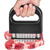 FEIGO Fleischzartmacher, Steaker Fleischklopfer, 48 Edelstahl Ultra Sharp...