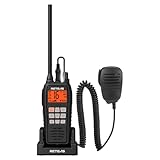 Retevis RM15 VHF Seefunkgerät, Marine Walkie Talkie IP68 mit Mikrofon,...