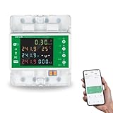 DEWIN Stromzähler 3 Phasen Smart Meter Drehstromzähler Hutschiene Tuya...