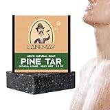 Eventerde Cold Process Pine Tar Soap For Men - Kiefernteer Seife Für...