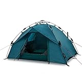 qeedo Quick Ash Campingzelt für 2 Personen mit Quick-Up-System...