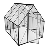 PEILU Gewächshaus Aluminium Treibhaus mit Transparent PC Platten...