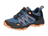 Lico Unisex Kinder Leander Trekkingsschuhe, Petrol Schwarz Orange, 36 EU