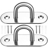 Zhujiehigh Edelstahl Deckenhaken, 2 STK Schaukelhaken bis 400kg,...