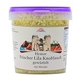 Hymor frischer Knoblauch gewürfelt - 1x 1kg - aus violettem Knoblauch Lila...