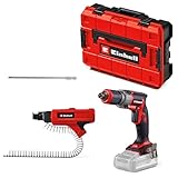 Einhell Professional Akku-Trockenbauschrauber TP-DY 18 Li BL + Magazine...