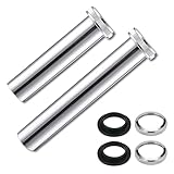 Dulynva 2 Stück Tauchrohr Siphon Verlängerung Rohr Abfluss 300mm + 200mm...