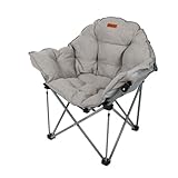 Eclipse Glampingstuhl Outdoor Campingstuhl Moonchair Super 200 KG Soft...