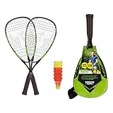 Talbot-Torro Speed-Badminton Set Speed 5500, 2 handliche Alu-Rackets...