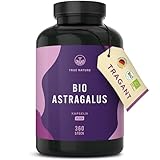 Bio Astragalus - Hochdosiert: 3000mg reiner Bio-Rohstoff pro Tag - 360...