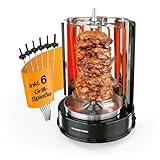 GOURMETmaxx Dönergrill | vertikaler Elektrogrill für Döner, Gyros,...
