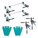 wolfcraft Türfutter-Montage-Set „PRO“ 12tlg. - Das Komplettset für...
