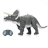 SainSmart Jr. Fernbedienung Dinosaurier Spielzeug, Triceratops Roboter mit...