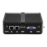 WEIDIAN Mini Industrie PC Lüfterloser PC Celeron J4125 8GB RAM 256GB SSD...