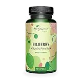 Bio Bilberry & Pine Bark Kapseln Vegavero | Anthocyane aus...