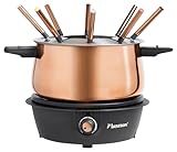 Bestron elektrische Fondue Set für bis zu 8 Personen, mit 8x Fonduegabeln...