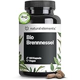 Bio Brennnessel – 180 Kapseln – 10:1 Brennnesselblattextrakt – vegan,...