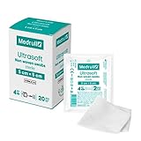 Medrull Kompressen nicht gewebt STERIL ULTRASOFT Wundauflagen 4-lagig 5cm x...