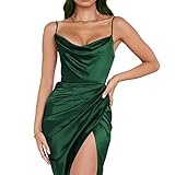 KBRPEY Damen Sexy Bodycon Maxikleid Cami Figurbetontes Kleid, Damen...